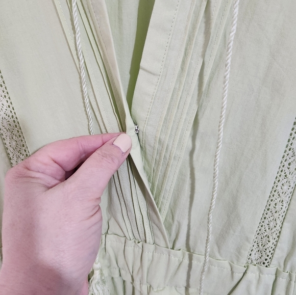 Mable Light Green Dress. Size Large, NWT - Picture 5 of 7